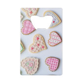 バレンタインデーハートCookie クレジットカード栓抜き (裏面)