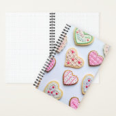 バレンタインデーハートCookie ノートブック (内側)