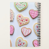 バレンタインデーハートCookie ノートブック (裏面)