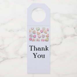 バレンタインデーハートCookie ボトルネックタグ