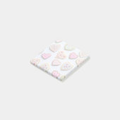 バレンタインデーハートCookie ポストイット (アングル)