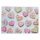 バレンタインデーハートCookie ラージペーパーバッグ (裏面)