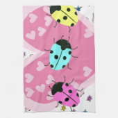 バレンタインデーバグ キッチンタオル (縦)