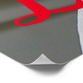 バレンタインデーバラ色メガネ ポスター (角)