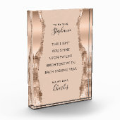 バレンタインデーバラ金ゴールドロマンチックな詩 フォトブロック (左)