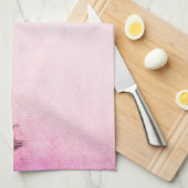 バレンタインデーバラ キッチンタオル (四つ折り)