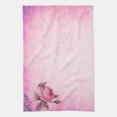 バレンタインデーバラ キッチンタオル (縦)
