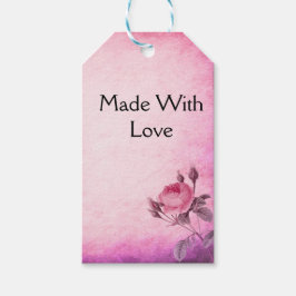 バレンタインデーバラ ギフトタグ