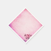 バレンタインデーバラ スタンダードカクテルナプキン (角)