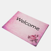 バレンタインデーバラ ドアマット (アングル)