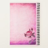 バレンタインデーバラ ノートブック (裏面)