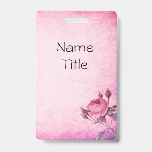 バレンタインデーバラ バッジ (Front)