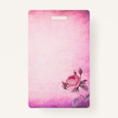 バレンタインデーバラ バッジ (裏面)