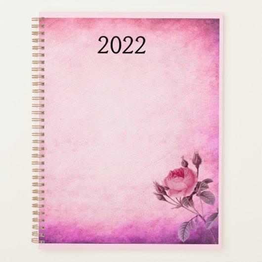 バレンタインデーバラ プランナー手帳 (正面)