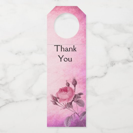 バレンタインデーバラ ボトルネックタグ (正面)