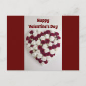 バレンタインデーバラ ポストカード (正面)