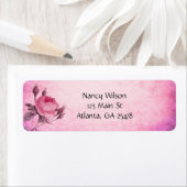 バレンタインデーバラ ラベル (インサイチュ)