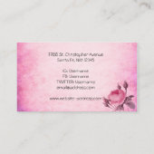 バレンタインデーバラ 名刺 (裏面)