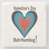 バレンタインデーバーフンバグ ストーンコースター (正面)