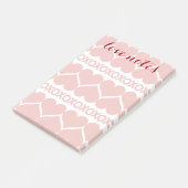 バレンタインデーパターン ポストイット (アングル)