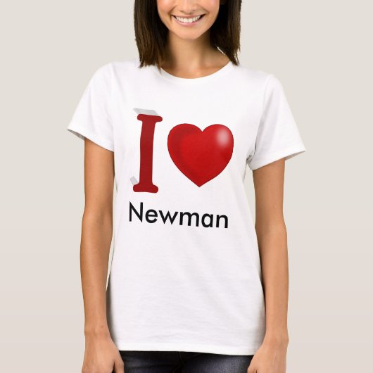 バレンタインデーパーソナライズされたが大好き Tシャツ (正面)