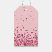 バレンタインデーパーソナライズされたの写真 ギフトタグ (裏面)