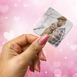 バレンタインデーパーソナライズされたの写真 スクエアシール