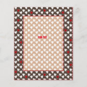 バレンタインデーパーティーチラシ チラシ (裏面)