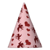 バレンタインデーパーティー帽子 パーティーハット (右)