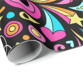 バレンタインデーヒッピー・ピースラブ |バレンタインの贈り物 ラッピングペーパー (ロールコーナー)