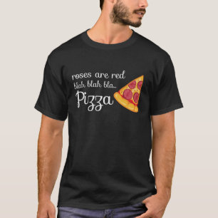 バレンタインデーピザパーティーピザ時間ラブピザ Tシャツ