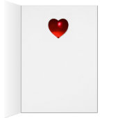 バレンタインデーピンク赤いバラ、アネモネの花 (内側 (右))