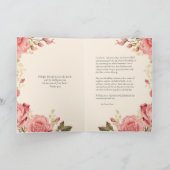 バレンタインデーフローラフレンドシップクリスチャン シーズンカード (内部)