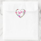 バレンタインデーフローラ ハートシール (バッグ)