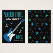 バレンタインデーブルーギターキッズバレンタインデー (正面&裏面)