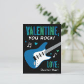 バレンタインデーブルーギターキッズバレンタインデー シーズンカード (スタンド正面)