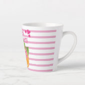 バレンタインデープンオレンジお友達でよかった カフェラテマグ (右)