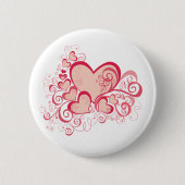 バレンタインデーボタン 缶バッジ (正面)