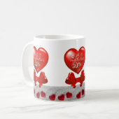 バレンタインデーマグカップ コーヒーマグカップ (正面左)