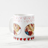 バレンタインデーマグカップ コーヒーマグカップ (正面左)