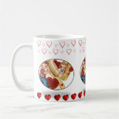 バレンタインデーマグカップ コーヒーマグカップ (左)