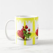 バレンタインデーマグカップ コーヒーマグカップ (左)