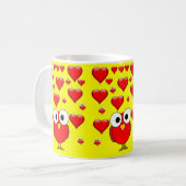 バレンタインデーマグカップ コーヒーマグカップ (正面左)