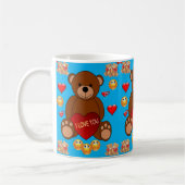 バレンタインデーマグカップ コーヒーマグカップ (左)