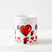 バレンタインデーマグカップ コーヒーマグカップ (中央)