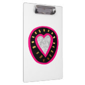 バレンタインデーモダンハート3テンプレートクリップボード クリップボード (右)