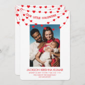 バレンタインデーユニークスアナウンスカード シーズンカード (正面/裏面)