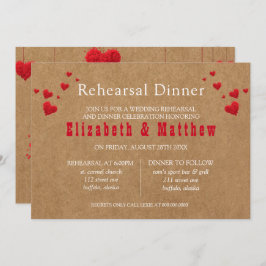 バレンタインデーリハーサルディナー 招待状