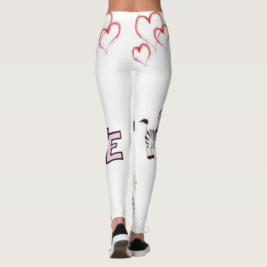 バレンタインデーレギンスロング レギンス (裏面)