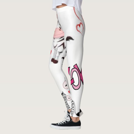 バレンタインデーレギンスロング レギンス (左)